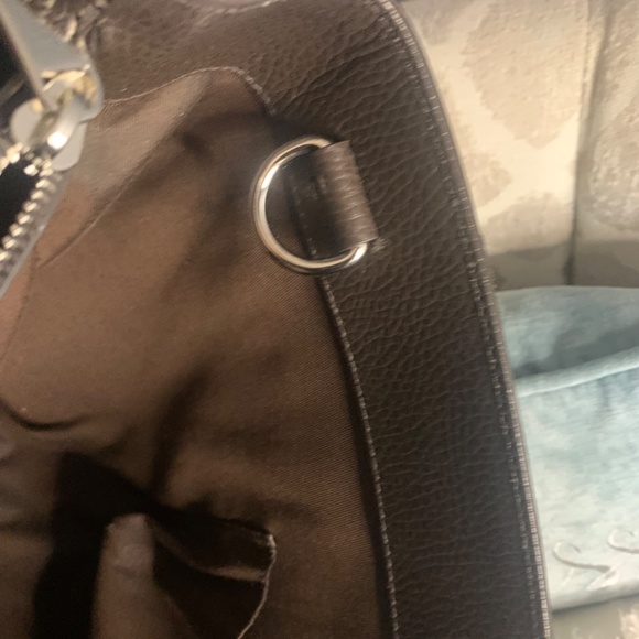 Gucci Brown Canvas Tote New with Strap - Picture 4 of 10